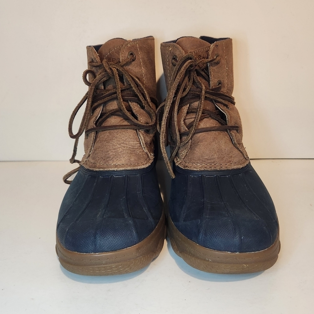 Used Sperry Women's Duck boots size 7 1/2 - Picture 2 of 16